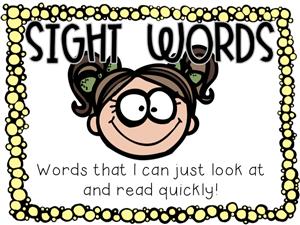 Sight Words 